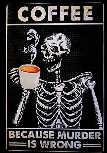 Blechschild coffee - *coffee*,