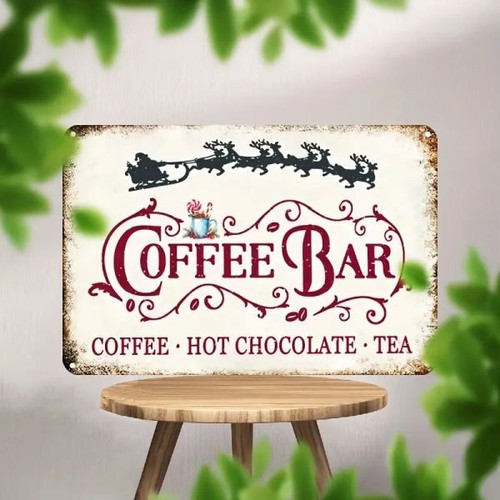Blechschild coffee bar kaffee - coffee,