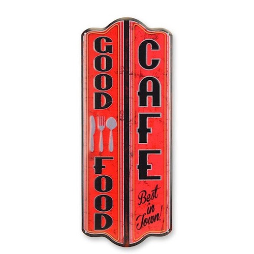 Blechschild cafe coffee - blechschild, "cafe"