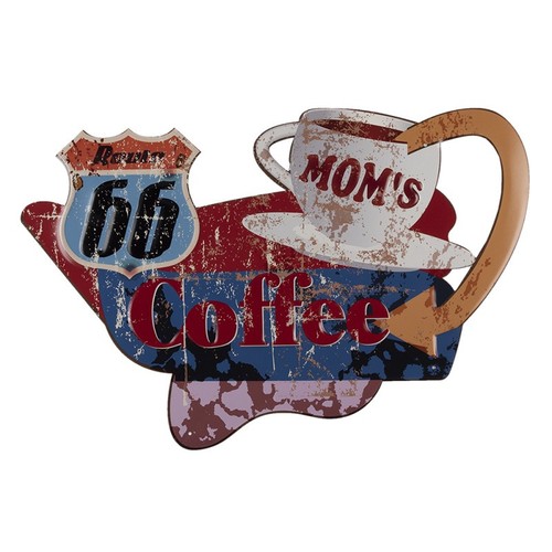 Blechschild mom coffee - blechschild, coffee"