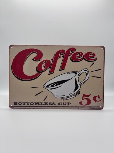 Blechschild coffee 20x30cm - coffee,