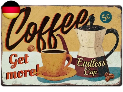 Superdant kaffee blechschilder - kaffee,