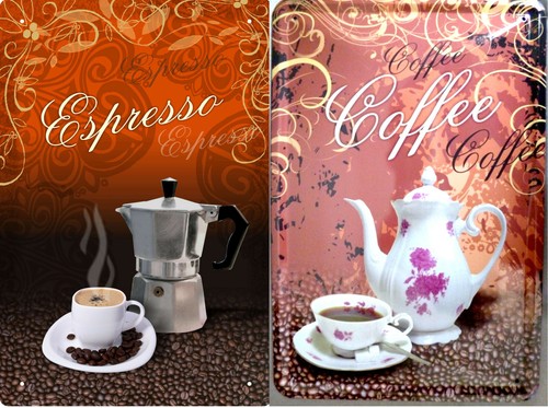 2er set kaffee küche espresso - 2er,